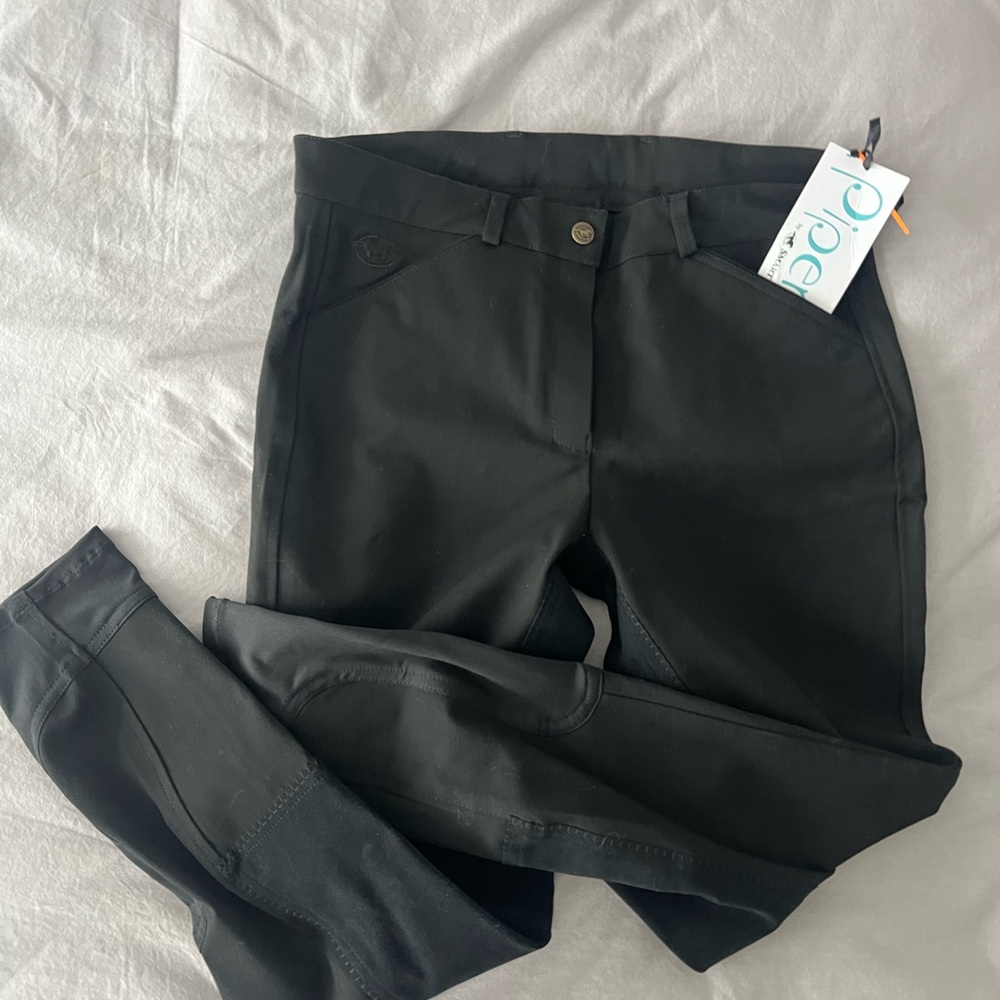 Smartpak Piper Black Women's full seat breeches